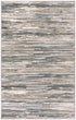 8' X 10' Cream Abstract Distressed Area Rug